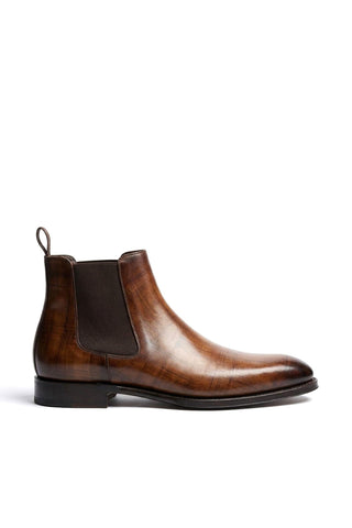 Ambrogio Anthony Patina Leather Chelsea Boot