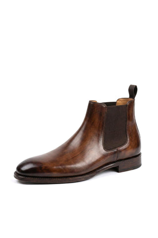 Ambrogio Anthony Patina Leather Chelsea Boot