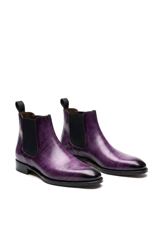 Ambrogio Anthony Patina Leather Chelsea Boot