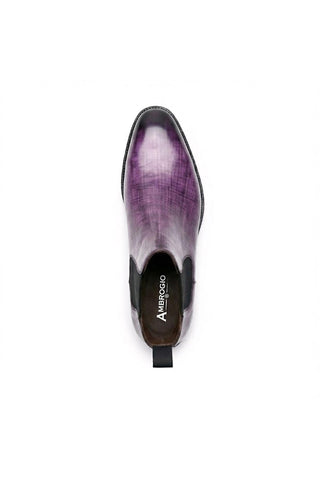 Ambrogio Anthony Patina Leather Chelsea Boot
