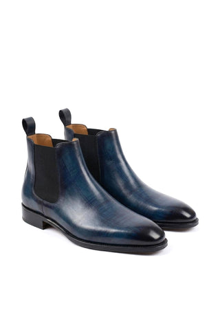 Ambrogio Anthony Patina Leather Chelsea Boot