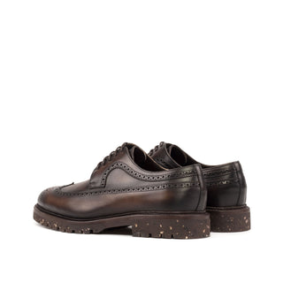 Ambrogio Bespoke Brown Leather Derby Oxfords (AMB2558)