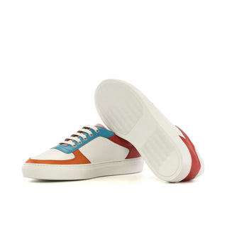 Ambrogio Bespoke Multi-Color Nappa Casual Lowtop Sneakers (AMB2549)