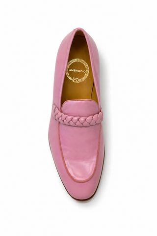 Ambrogio Braided Nappa Loafer