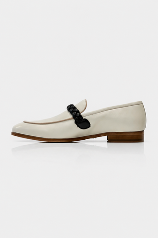 Ambrogio Braided Nappa Loafer