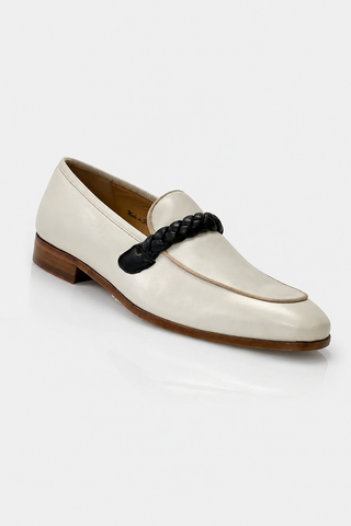 Ambrogio Braided Nappa Loafer