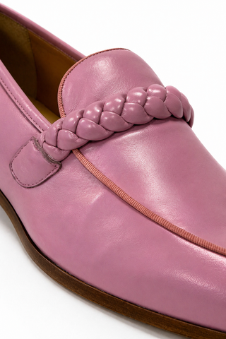 Ambrogio Braided Nappa Loafer