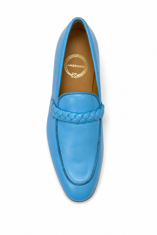 Ambrogio Braided Nappa Loafer