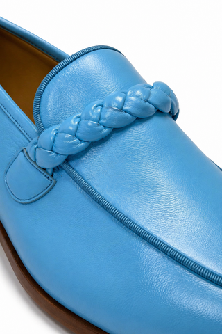 Ambrogio Braided Nappa Loafer