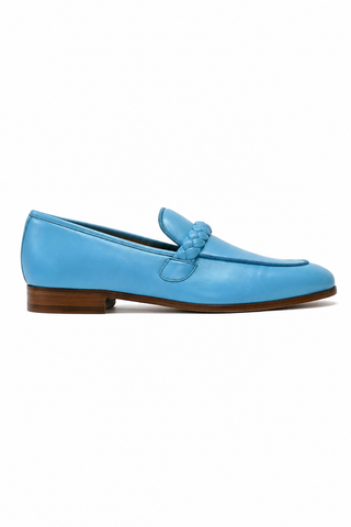 Ambrogio Braided Nappa Loafer