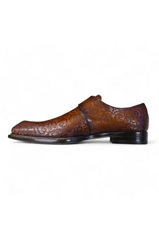Ambrogio Calf-Skin Leather Single Monk Strap (AMZ1018)