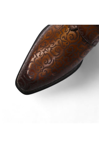 Ambrogio Calf-Skin Leather Single Monk Strap (AMZ1018)