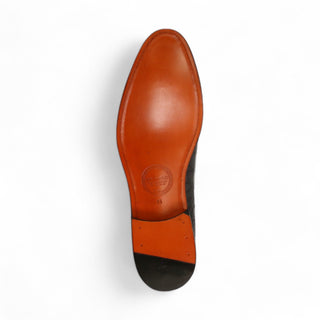 Ambrogio Crocodile Print Leather Belgian Horsebit Loafers (AMB2565)-AmbrogioShoes