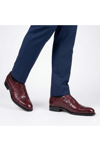 Ambrogio "Cyrus" Alligator Wholecut Oxford
