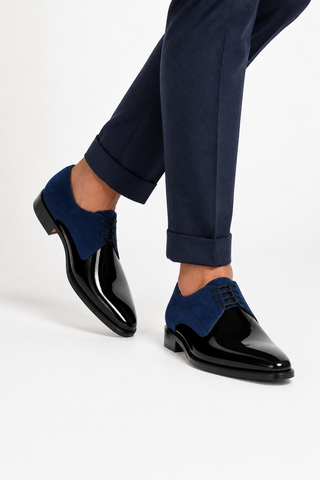 Ambrogio Dante 2 Suede & Patent Derby