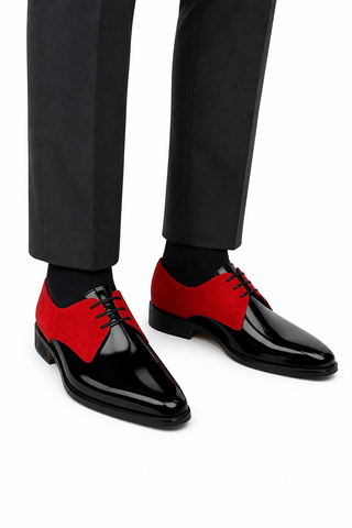 Ambrogio Dante 2 Suede & Patent Derby Suede
