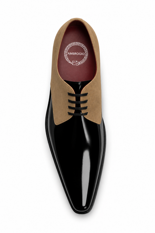Ambrogio Dante 2 Suede & Patent Derby Suede