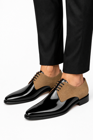 Ambrogio Dante 2 Suede & Patent Derby Suede