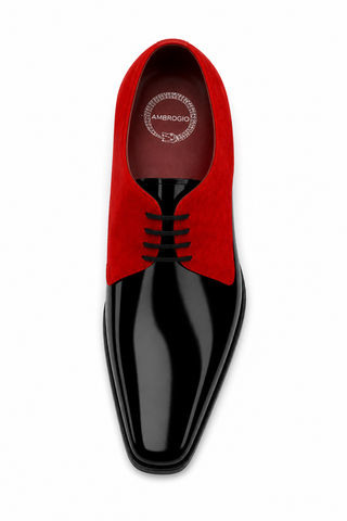 Ambrogio Dante 2 Suede & Patent Derby Suede