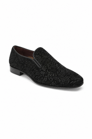 Ambrogio Glass Suede Slip-On Formal Dress Loafers (AMZ1021)