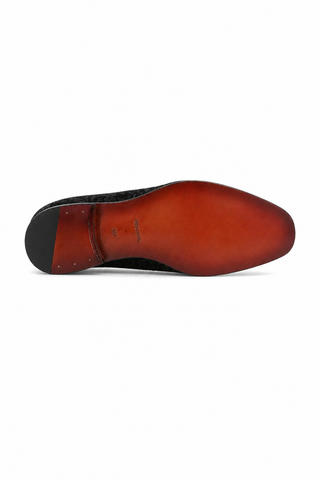 Ambrogio Glass Suede Slip-On Formal Dress Loafers (AMZ1021)