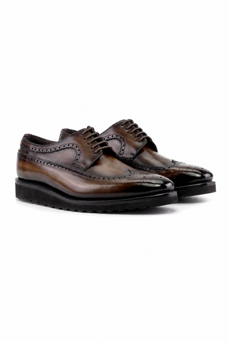 Ambrogio Leather Blucher Oxfords