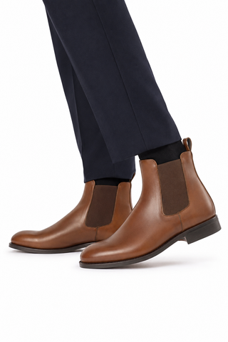 Ambrogio Leather Chelsea Boot