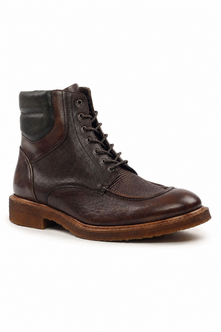 Ambrogio Leather Derby Boots