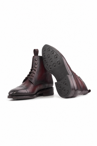 Ambrogio Leather Jumper Boots