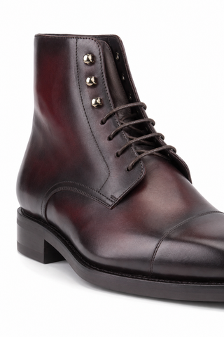 Ambrogio Leather Jumper Boots