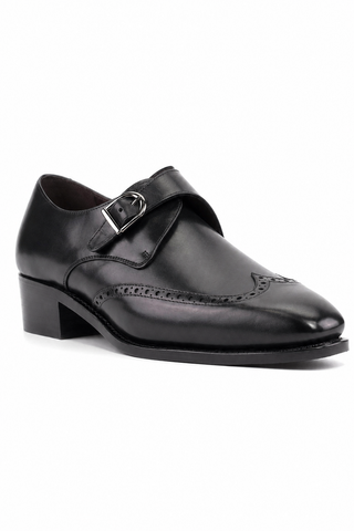 Ambrogio Leather Single Monk Strap
