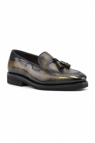 Ambrogio Leather Tassels Loafers