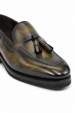 Ambrogio Leather Tassels Loafers