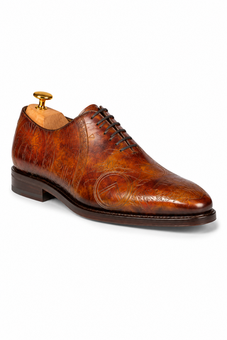 Ambrogio Leonidas Fire Museum Wholecut Oxfords