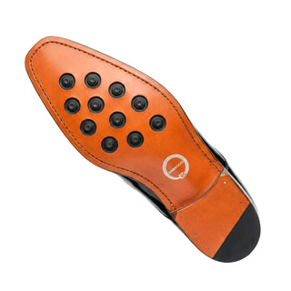 Ambrogio Luca Leather Double Monk-Strap Boot-AmbrogioShoes