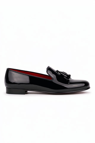 Ambrogio Milano Patent Tassel Loafer