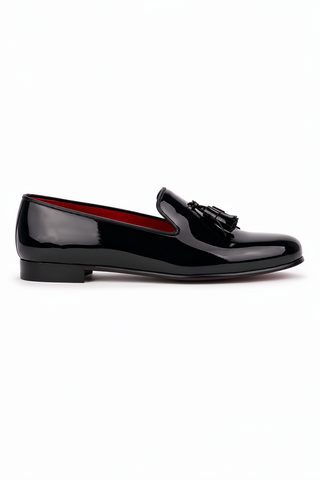 Ambrogio Milano Patent Tassel Loafer