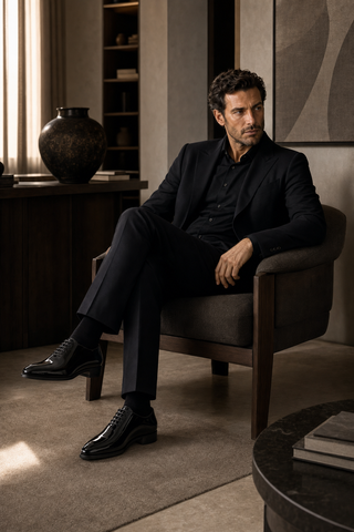 Ambrogio Oscar Patent Wholecut Oxford