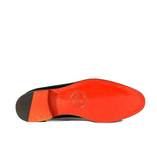 Ambrogio Patent Leather Wholecut Tuxedo Oxford-AmbrogioShoes