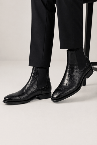 Ambrogio Rovano Leather Chelsea Boot