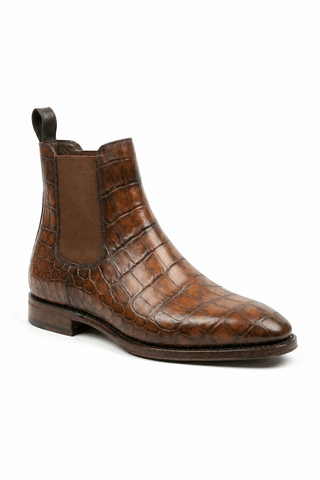 Ambrogio Rovano Leather Chelsea Boot