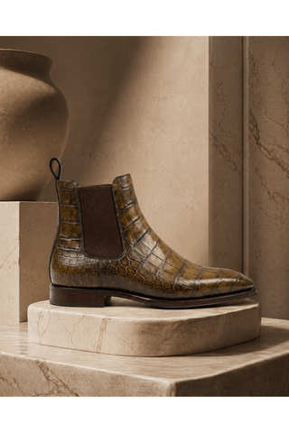 Ambrogio Rovano Leather Chelsea Boot