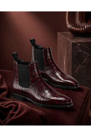 Ambrogio Rovano Leather Chelsea Boot