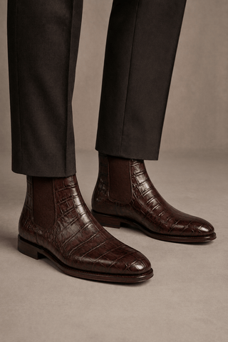 Ambrogio Rovano Leather Chelsea Boot