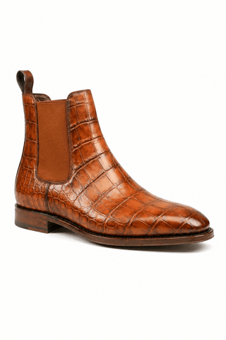 Ambrogio Rovano Leather Chelsea Boot