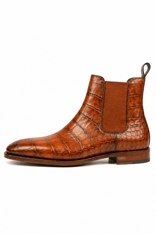 Ambrogio Rovano Leather Chelsea Boot
