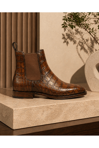 Ambrogio Rovano Leather Chelsea Boot