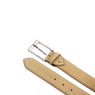 Ambrogio Sand Lux Suede Hampton Men's Belt (AMBB1009)