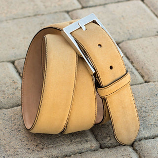 Ambrogio Sand Lux Suede Hampton Men's Belt (AMBB1009)