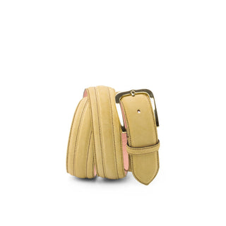 Ambrogio Sand Lux Suede Venice Men's Belt (AMBB1006)